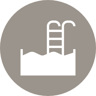 Cool off at the shimmering lap pool and spa
